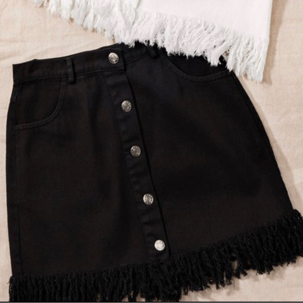 Tassel Mini Skirt